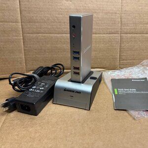 Iogear met(AL) Vault Docking Station (with Built-In Drive Enclosure)